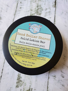 Sand Dollar Shores Solid Lotion Bar