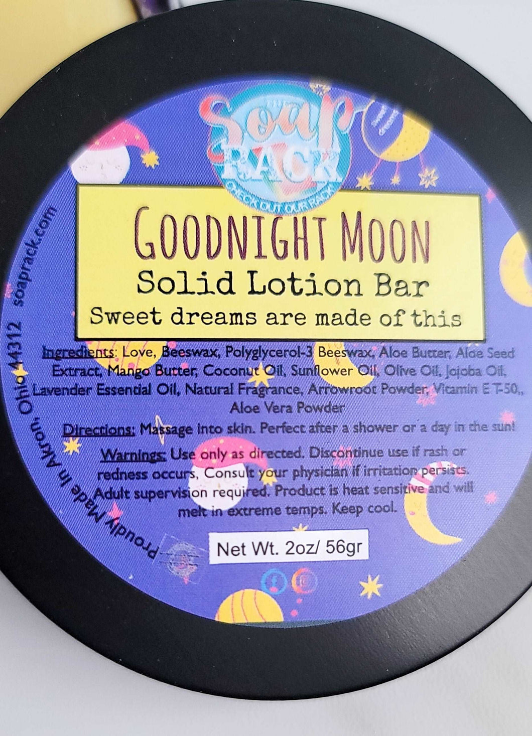 Goodnight Moon Solid Lotion Bar