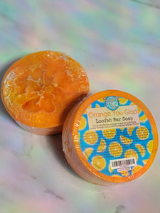 Orange You Glad Loofah Bar Soap