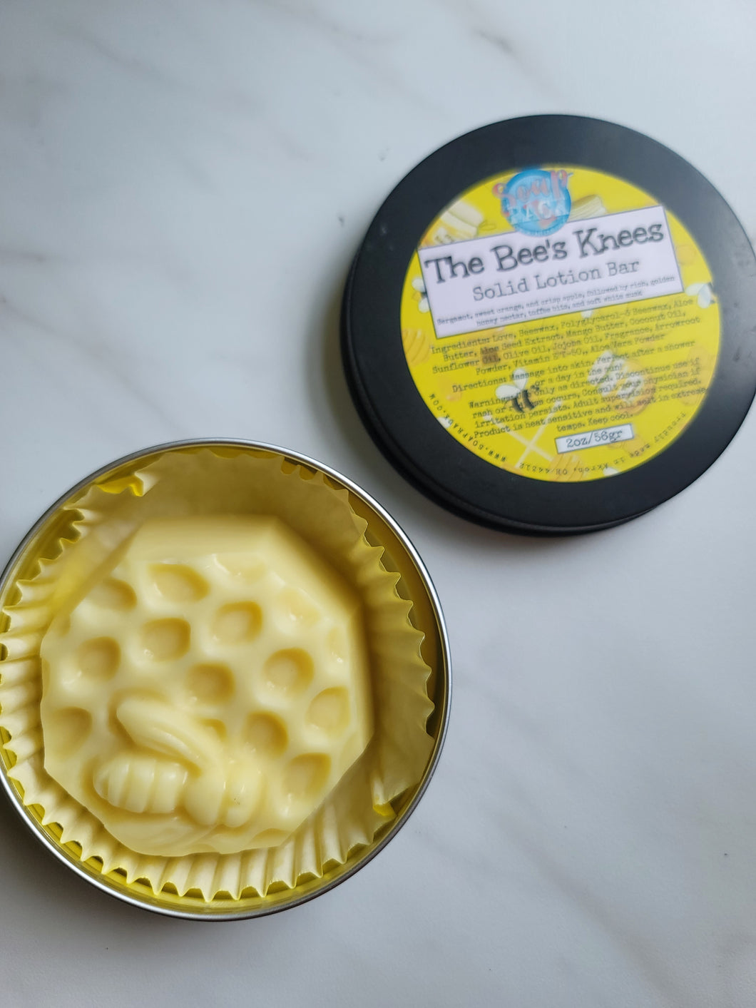 The Bee's Knees Solid Lotion Bar